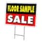 Signmission Floor Sample Sale Yard Sign & Stake outdoor plastic coroplast window, C-1216-DS-Floor Sample Sale C-1216-DS-Floor Sample Sale - alternate 1